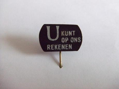 onbekend U kan op ons rekenen